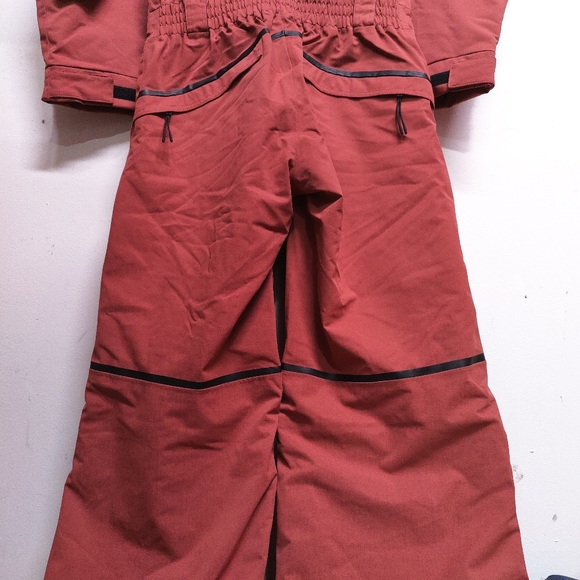 NWT FP Movement Henna Rust Red Inside Edge One Piece Ski Suit S - Picture 11 of 13